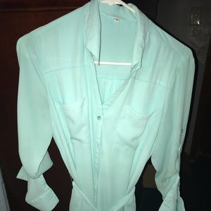 Express Portifino Shirt Dress